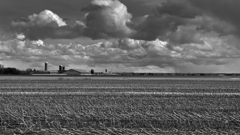 Parue dans : Paysage en noir et blanc