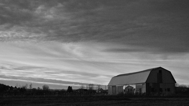 Parue dans : Paysage en noir et blanc