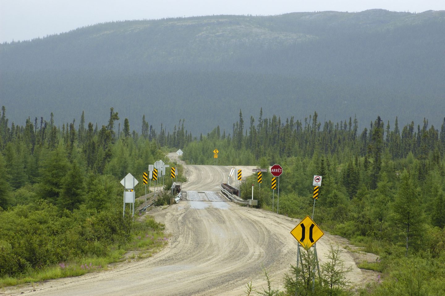 La route Trans-Labrador