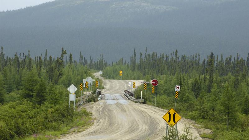 La route Trans-Labrador