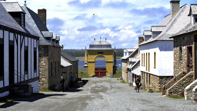 Parue dans : Île du Cap Breton ( Louisbourg )
